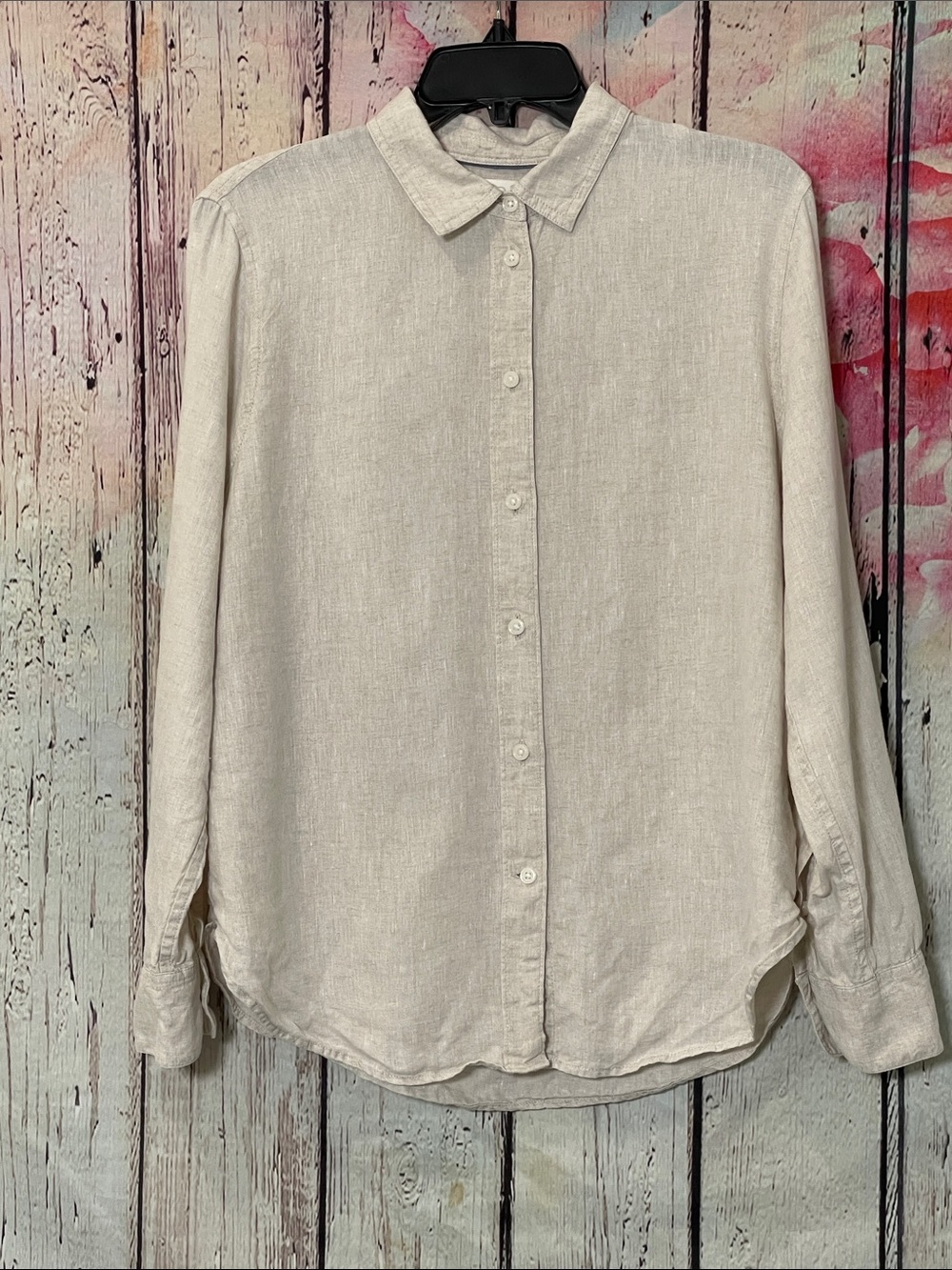 J. Crew Light Linen Button-Down Shirt